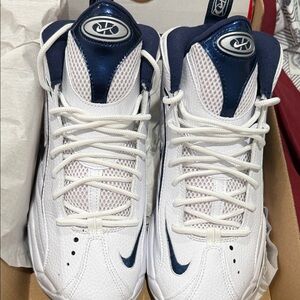 Nike Blue and White Sneakers